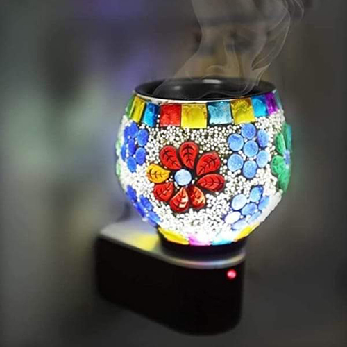 Multipurpose Ceramic Kapur Dani - High-Quality Glass, Custom Size, Polished Finish, Corrosion Resistant, Easy to Clean, Engraved Modern Arts Style
