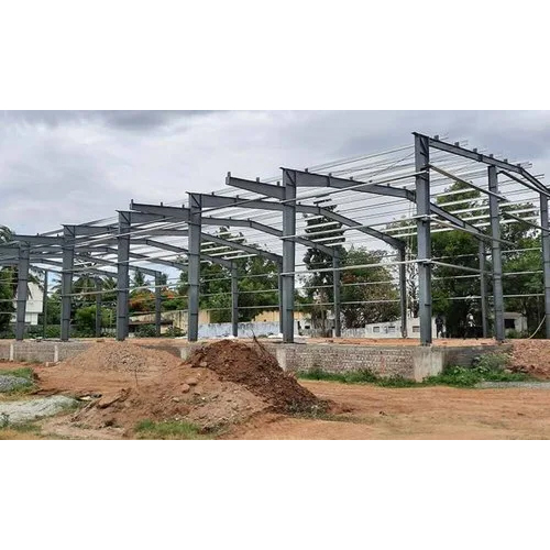 माइल्ड स्टील प्री इंजीनियर्ड बिल्डिंग स्ट्रक्चर