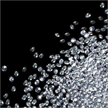 प्राकृतिक पोलिश किए हुए हीरे