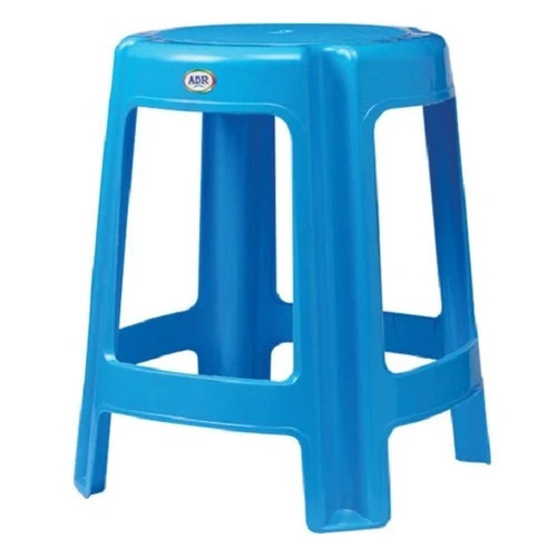 Plastic Stool For Sitting Purpose - Unbreakable 36 Inches Multicolor | Virgin Plastic Material 4 Legs Lightweight 1 Kg