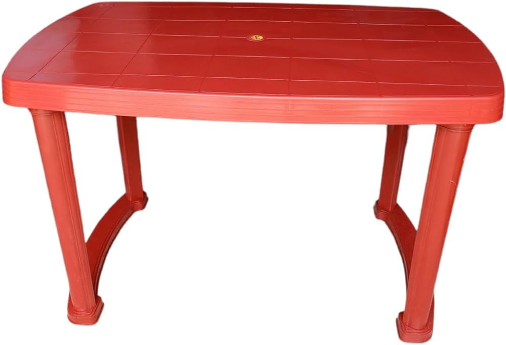 Plastic Table - Color: Orange