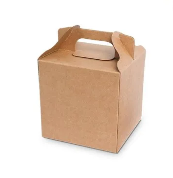 Cupcake Packaging Box - Paper, Any Size, Rectangular Shape | Glossy Lamination Finish, Silkscreen Printing For Food Use