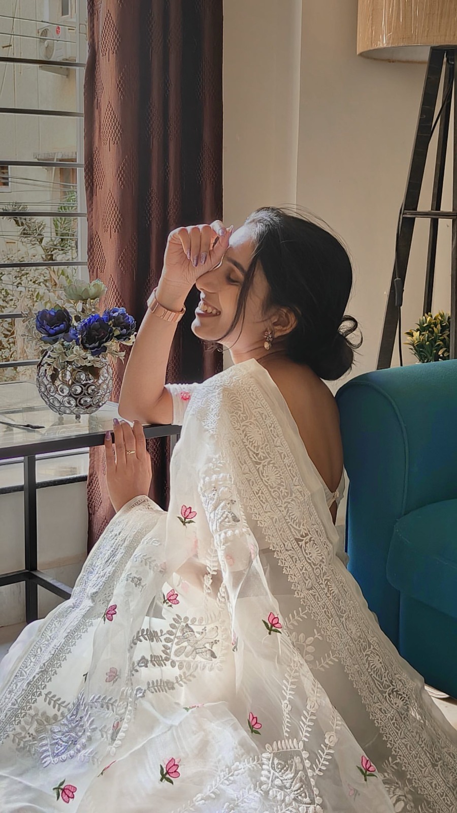 Net Saree - Color: As Per Image