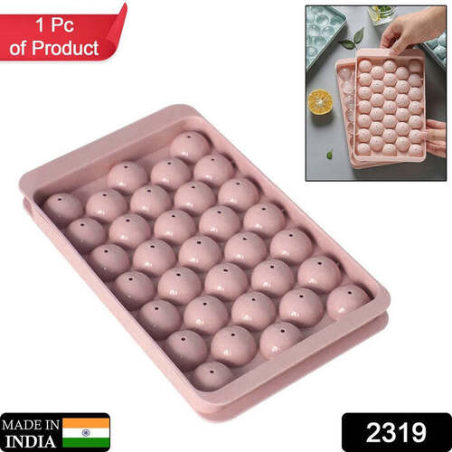 Plastic Round Bpa Free Reusable Ice Cube