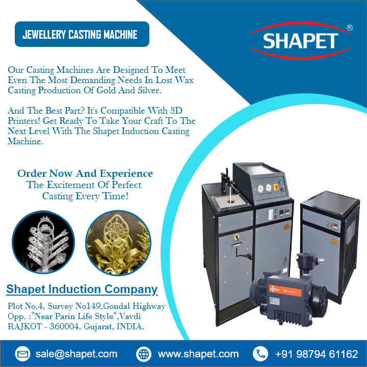 Induction Based Silver Casting Machine - 1 Kg Capacity, Three Phase Power Supply, Gray Finish | Features Vacuum Casting, Accurate Temperature Control, Energy Saving Design, Automatic Operation