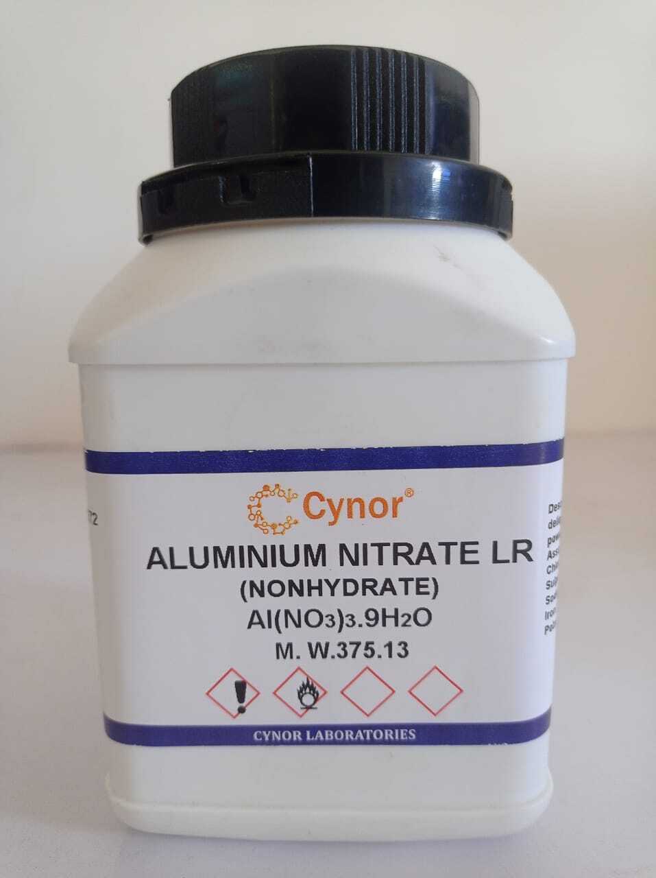 Aluminium Nitrate Nonhydrate Lr (500 Gm)