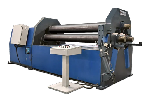 4 Rolls Plate Bending Machine Bending Angle: 3-100mm