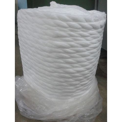 Carded Cotton Sliver - 100% Cotton, White And Assorted Colors | Disposable, Absorbent Sliver Cotton, Industrial And Medical Applications