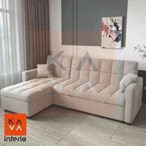 L Corner Sofa Cum Bed - Assembly: No Assembly Required
