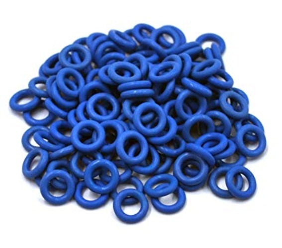Rubber O Rings - Color: Black