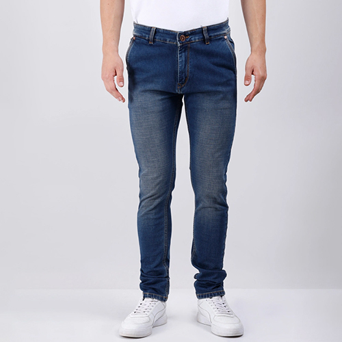 Relaxed Blue Designer Denim Jeans