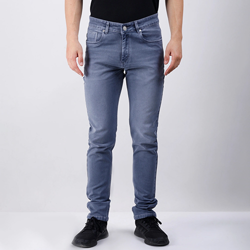 Quick Dry Grey Blue Designer Denim Jeans