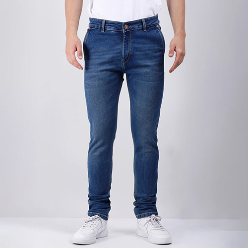 Relaxed Indigo Blue Designer Denim Jeans