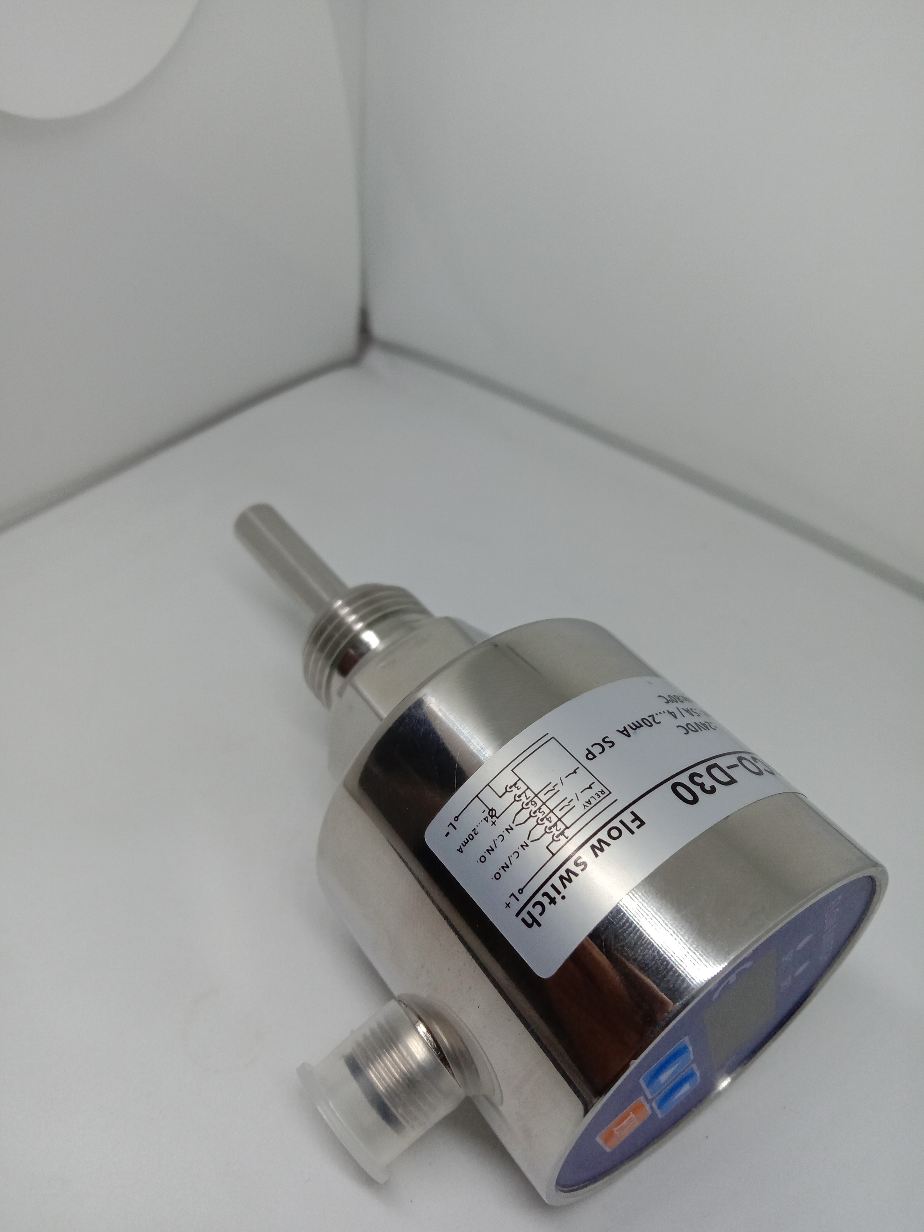 Digital Pneumatic Flow Switch - Material: Ss.304