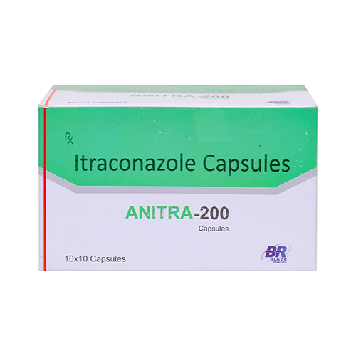 Itraconazole Capsules - 200 mg Strength | Effective Treatment for Fungal Infections, General Medicine, Oral Administration, Store in Dry Place