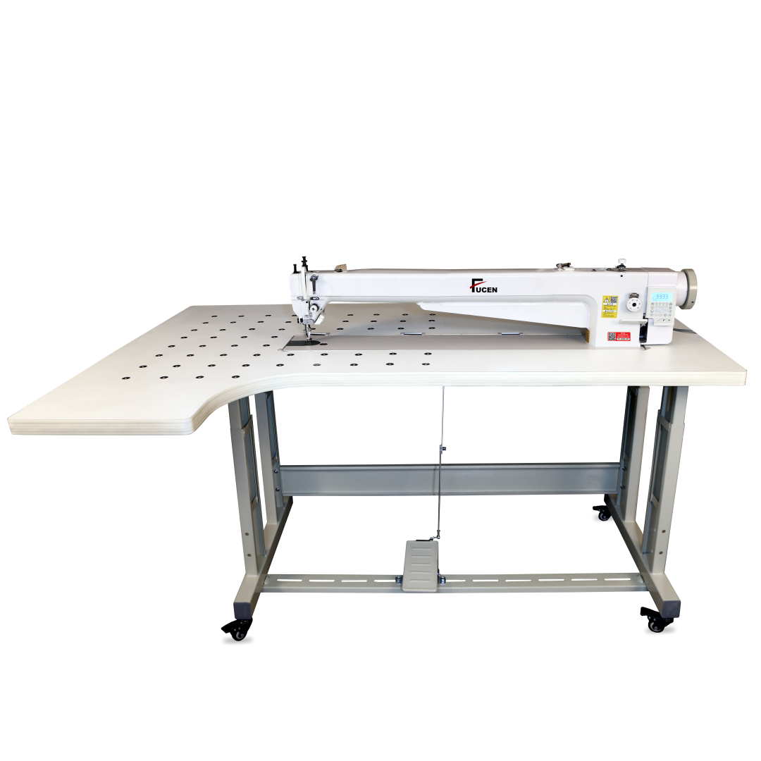 White Fc-0385-d4: Computerized Direct Drive Long Arm Single Needle Sewing Machine (Bed Size 850mm)