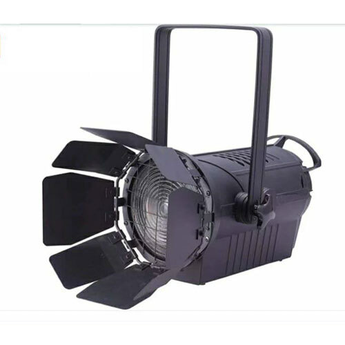 LED Fresnel Light - 200W Power, AC 100 - 230V, Black Design | Versatile Lighting for Professional Use