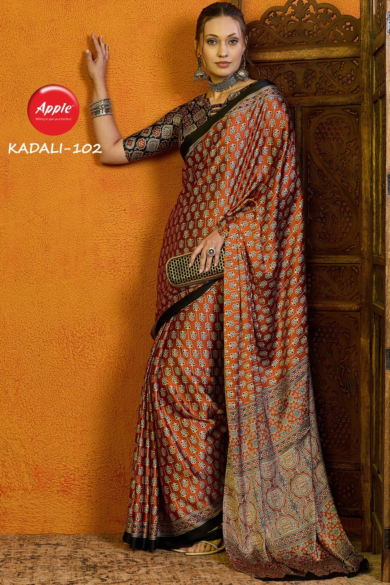 Ajrakh Sarees