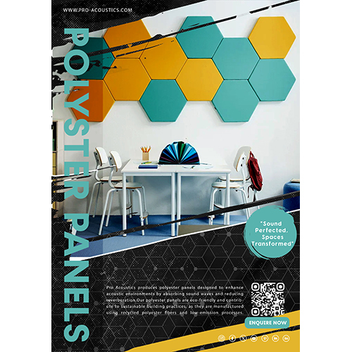 Pet Panel - Eco-friendly Polyester Acoustic Solution | 8' X 4', Multicolor, Versatile Wall Paneling And False Ceiling Applications