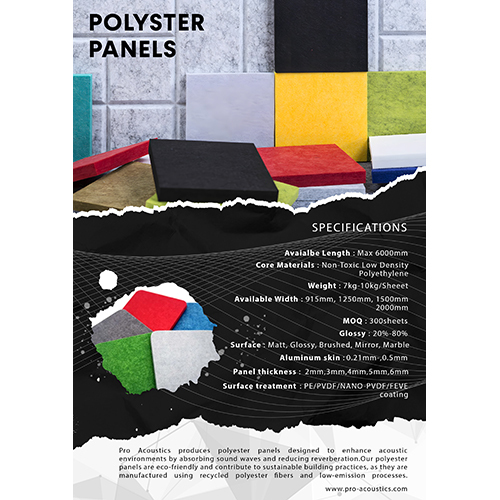 Pet Panel - Eco-friendly Polyester Acoustic Solution | 8' X 4', Multicolor, Versatile Wall Paneling And False Ceiling Applications