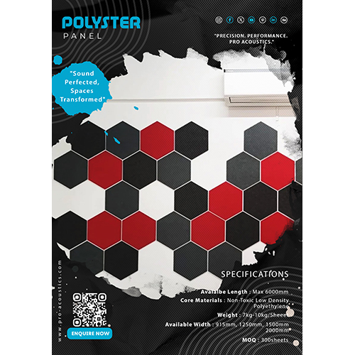 Pet Panel - Eco-friendly Polyester Acoustic Solution | 8' X 4', Multicolor, Versatile Wall Paneling And False Ceiling Applications