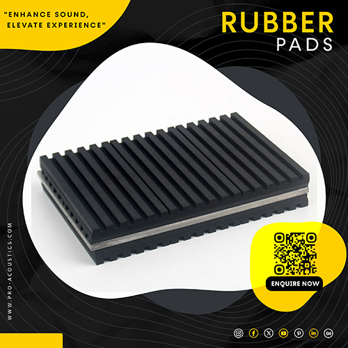 Rubber Pad - Application: Used In Interiors And Exteriors