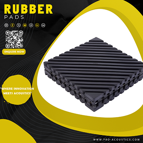 Rubber Pad - Application: Used In Interiors And Exteriors