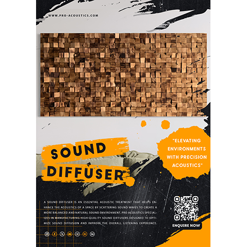 Sound Diffuser - Material: Pvc