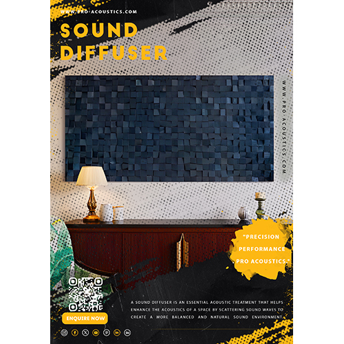 Sound Diffuser - Material: Pvc
