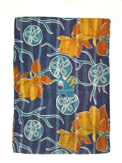 Vintage Kantha Allover Gudari - Color: Assorted
