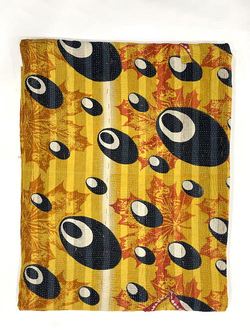 Vintage Kantha Allover Gudari - Color: Assorted