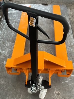 Customised Hand Pallet Truck - 205 mm Height, 1 Ton to 5 Tons Lifting Capacity, Orange Color | New Condition, Non-Standard Feature, 1 Year Warranty