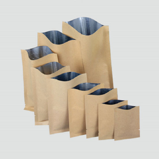 Metalized Paper Pouch - Color: Brown