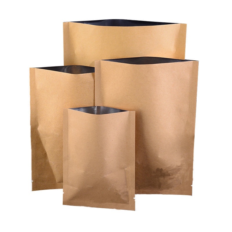 Metalized Paper Pouch - Color: Brown