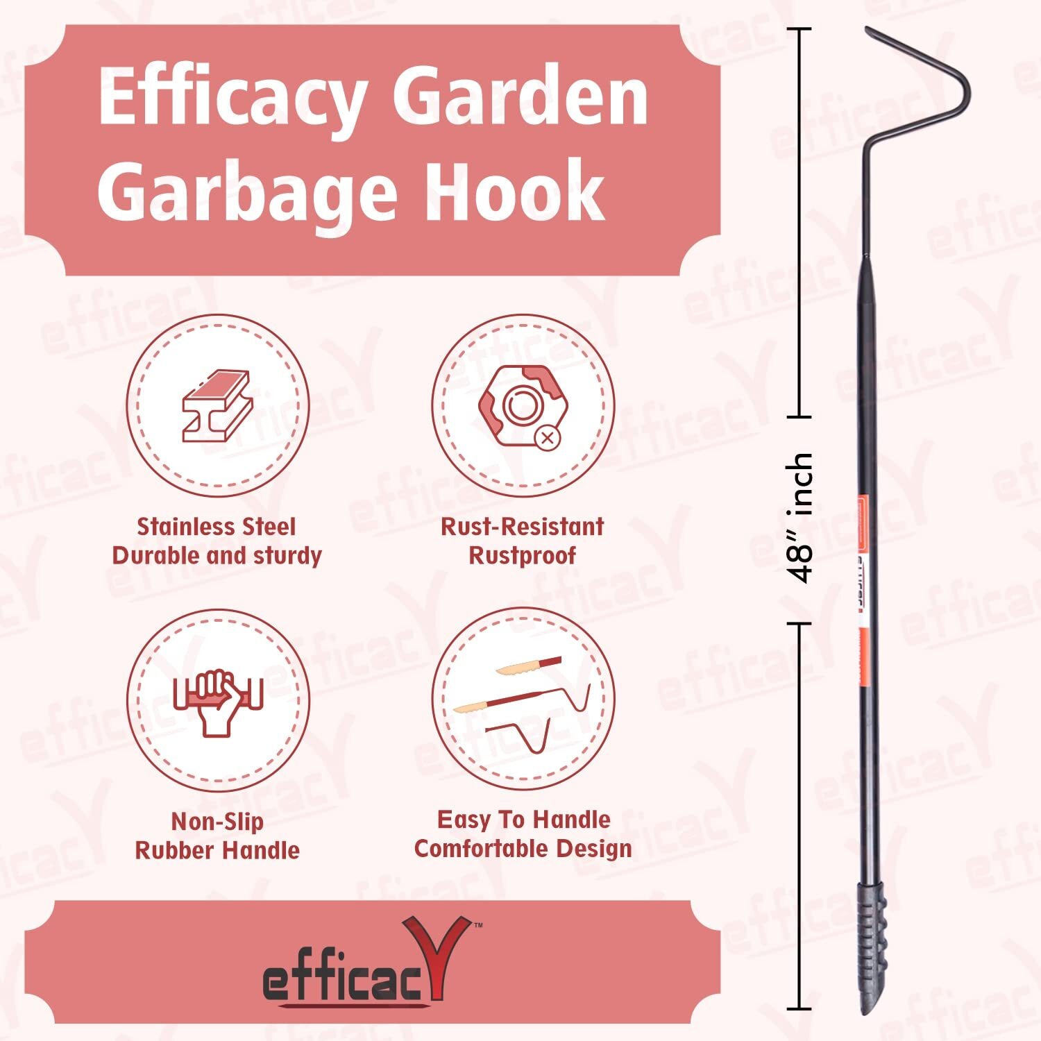 Snake Hook Fixed 48inch Application: Garden And Outdoor