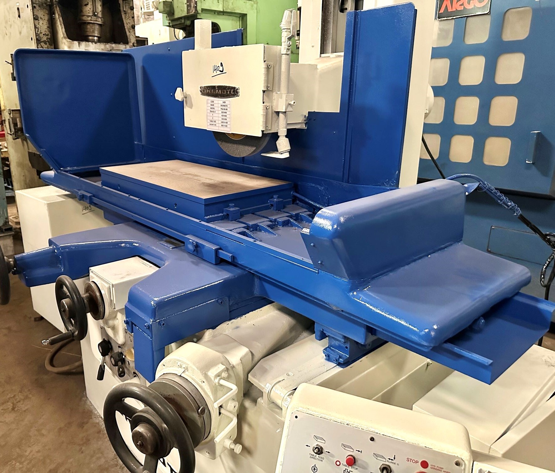 1409 Okamoto Surface Grinder