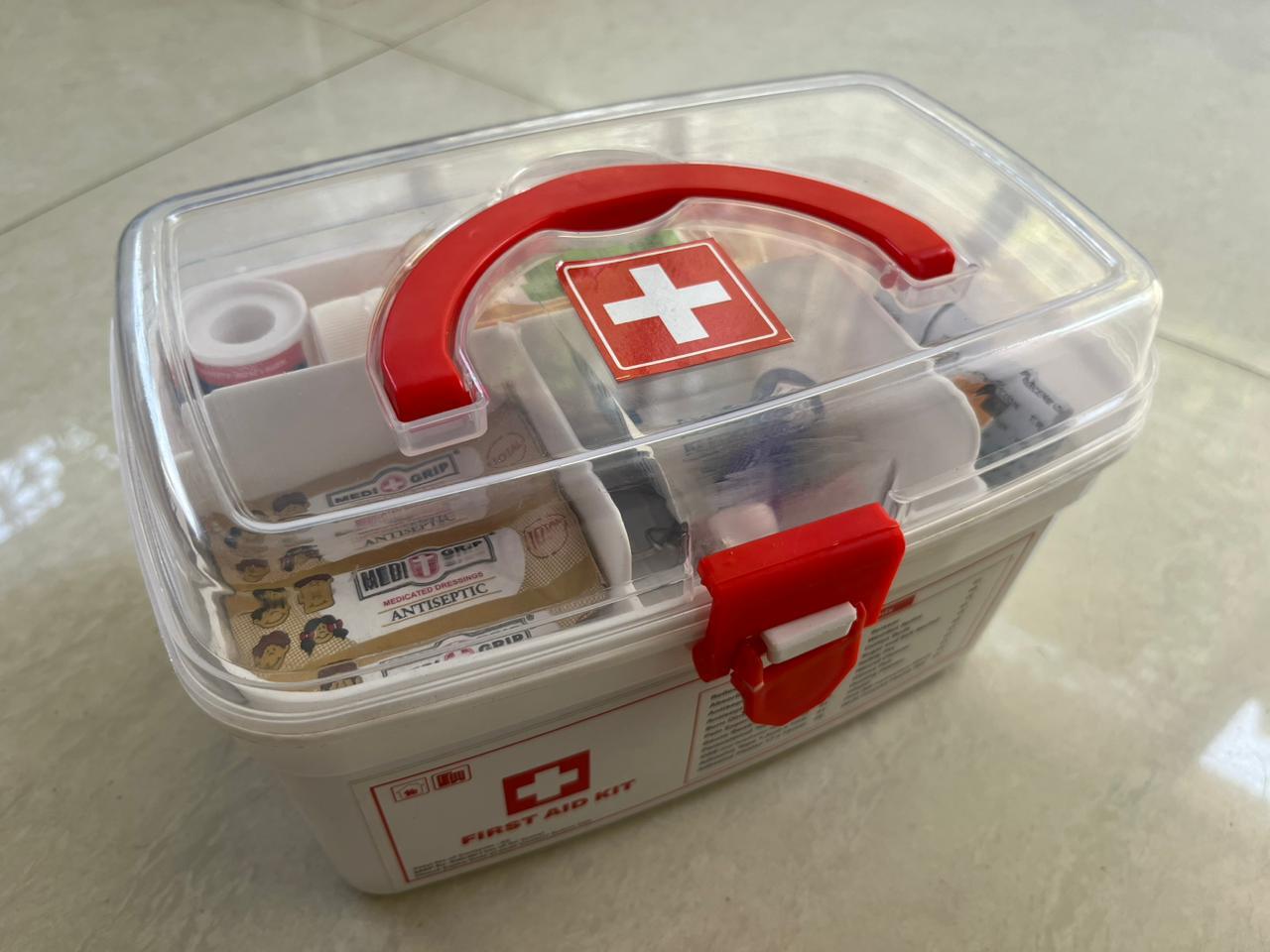 First Aid Kit Dimension(l*w*h): 10 " X 10 " X 4 "