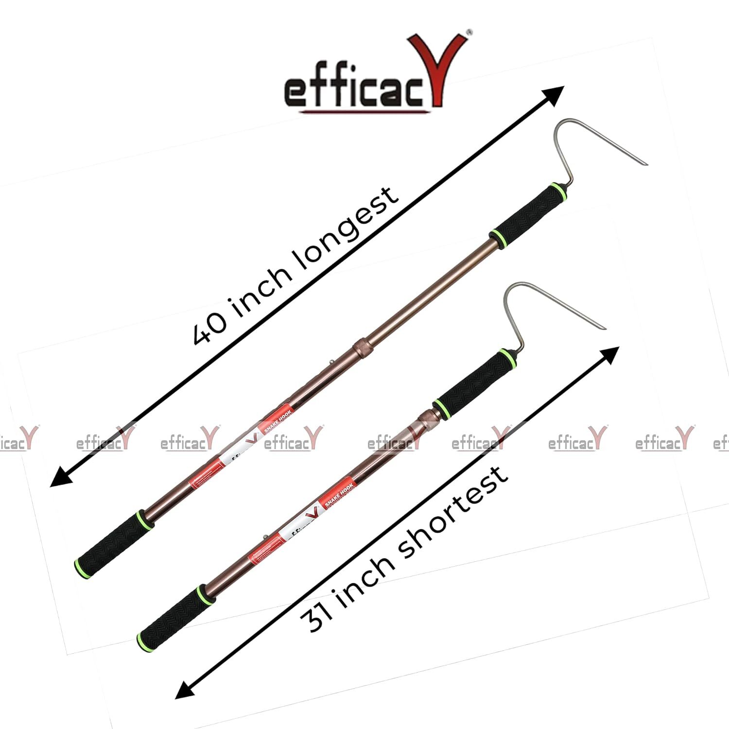 Snake Hook Extendable 31inch - 40inch - Application: Garden And Outdoor