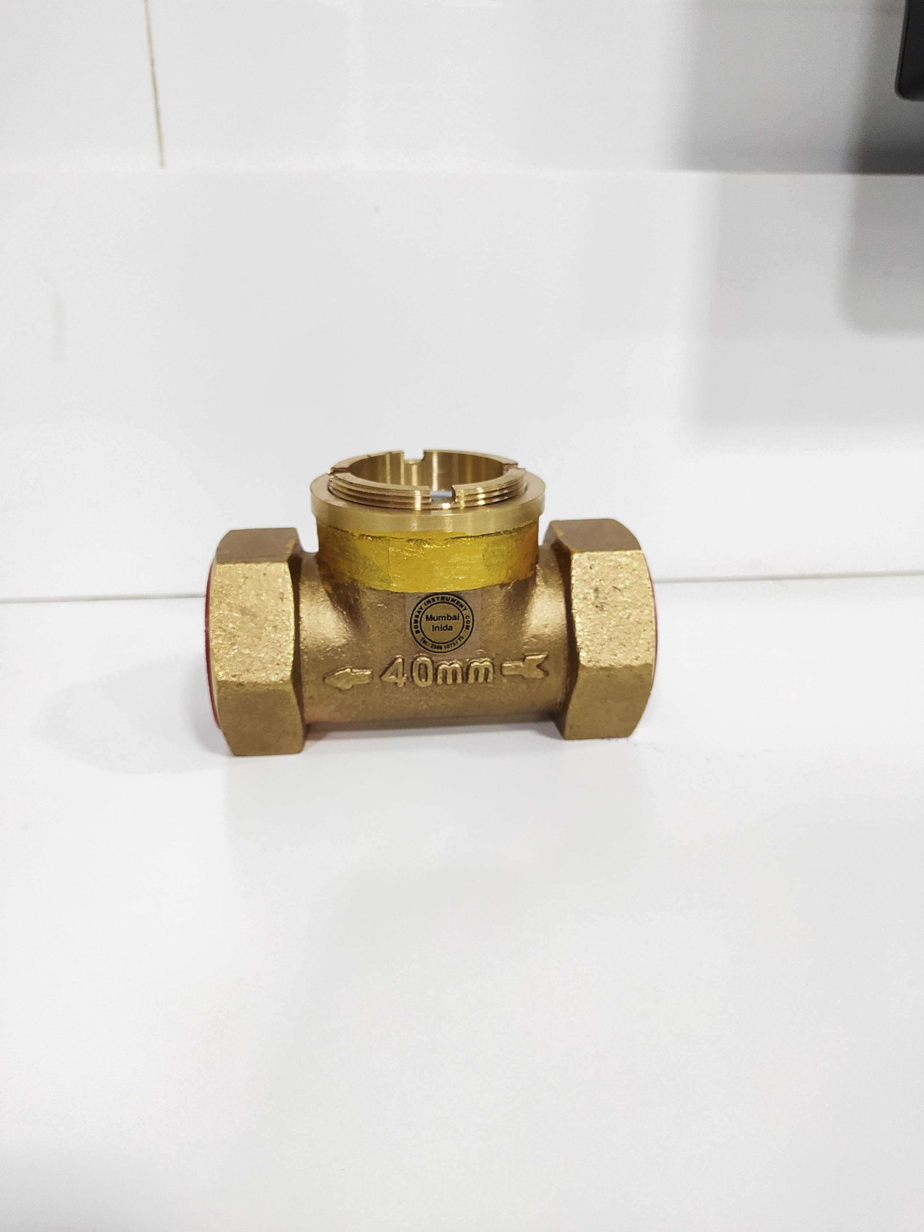 Spinner Flow Indicator - Stainless Steel Ss.304/ss.316, 1/2", 3/4", 1" Bsp Female, Red | Fast Flow Range, Weatherproof Design, Visual Rotor Viewing Type