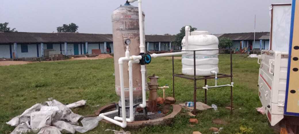 Iron And Fluoride Removal Systems - Stainless Steel, 8klph 12klph 16klph Flow Rates | Semi-automatic, Electric Drive, Medium Pressure, Blue Design