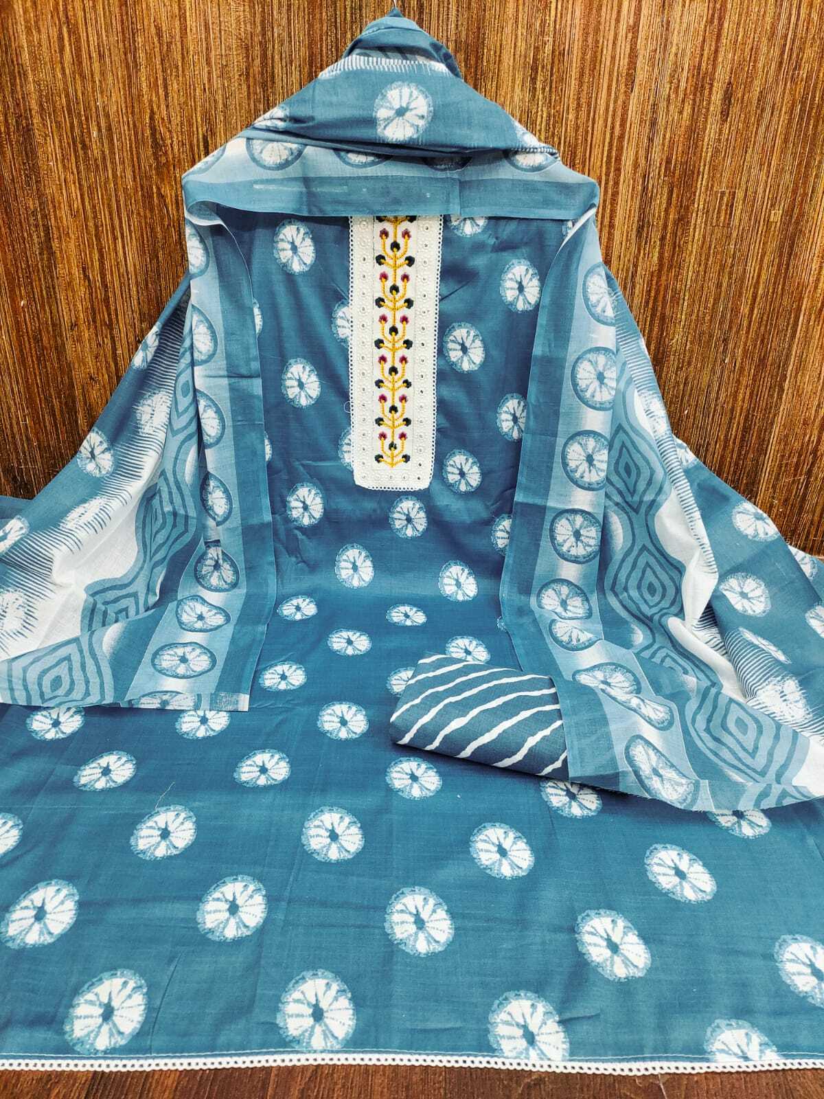 Pc Cotton Print Dress Material