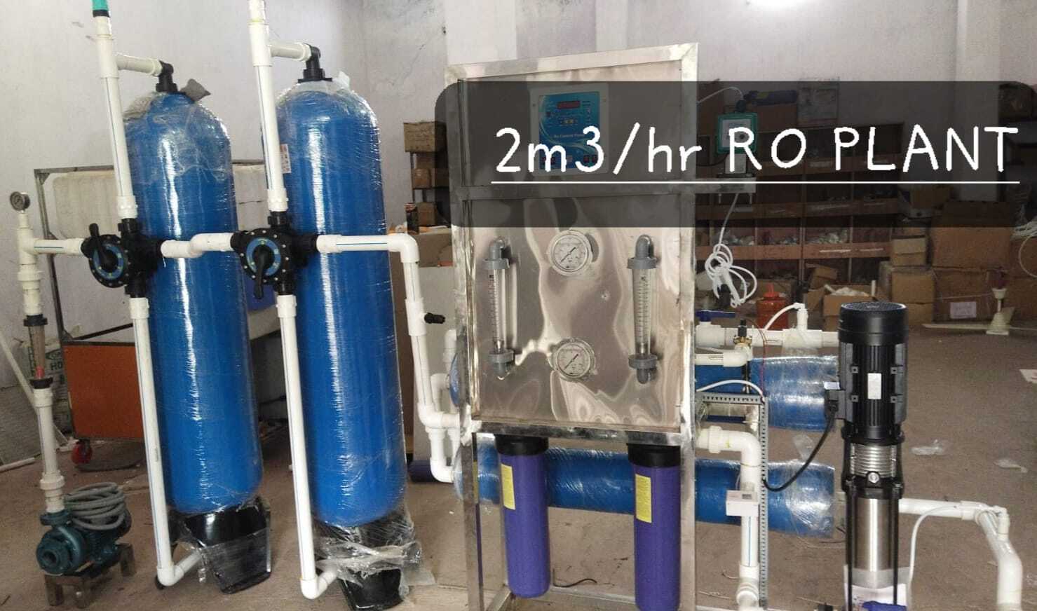 Industrial Reverse Osmosis System - Dimension (L*w*h): 2x6x3 Meter (M)