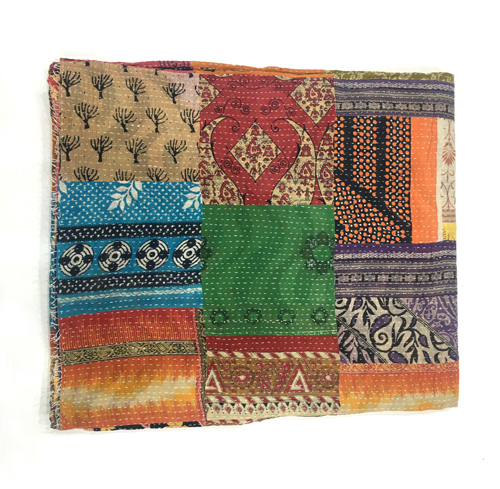 Vintage Kantha Patchwork Gudari - Color: Available In Different Colour