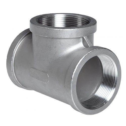 Stainless Steel Tee - Grade 304/316, Custom Dimensions Available | Corrosion-Resistant, High Heat Resistance, Smooth Brushed Finish