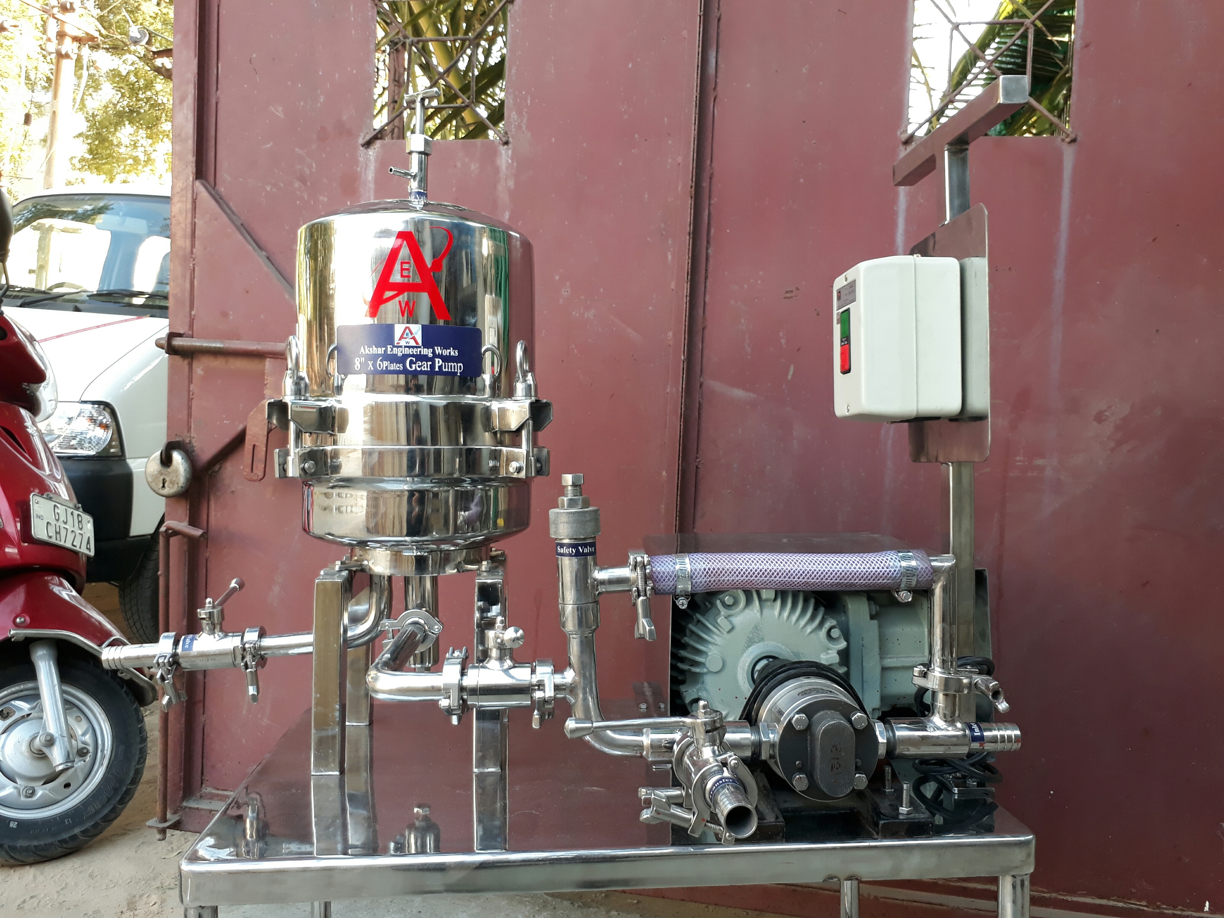Maple Syrup Filter Press Machine - Automatic Grade: Semi-automatic