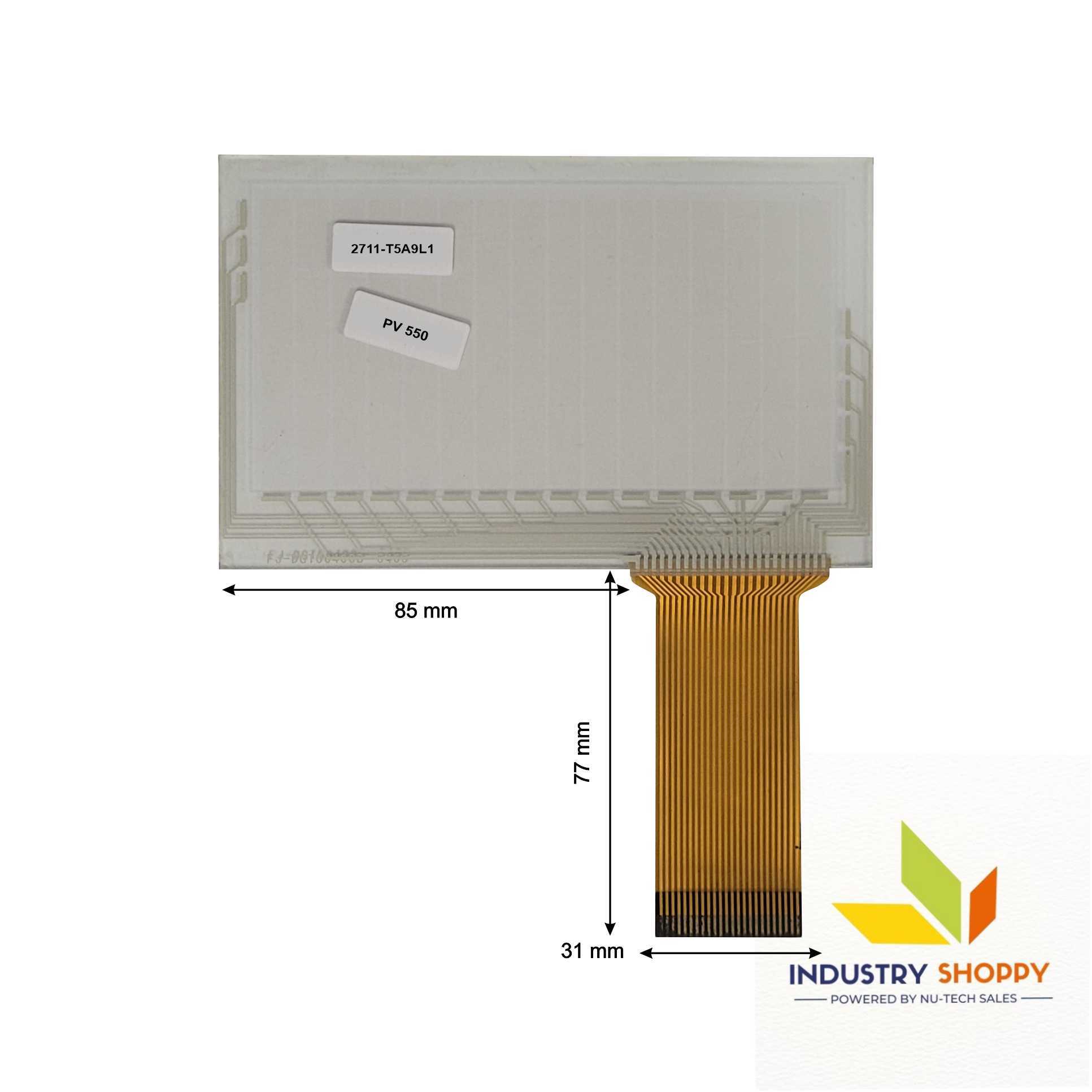 Touch For Panel View 550 2711-t5a9l1 - Application: Industrial