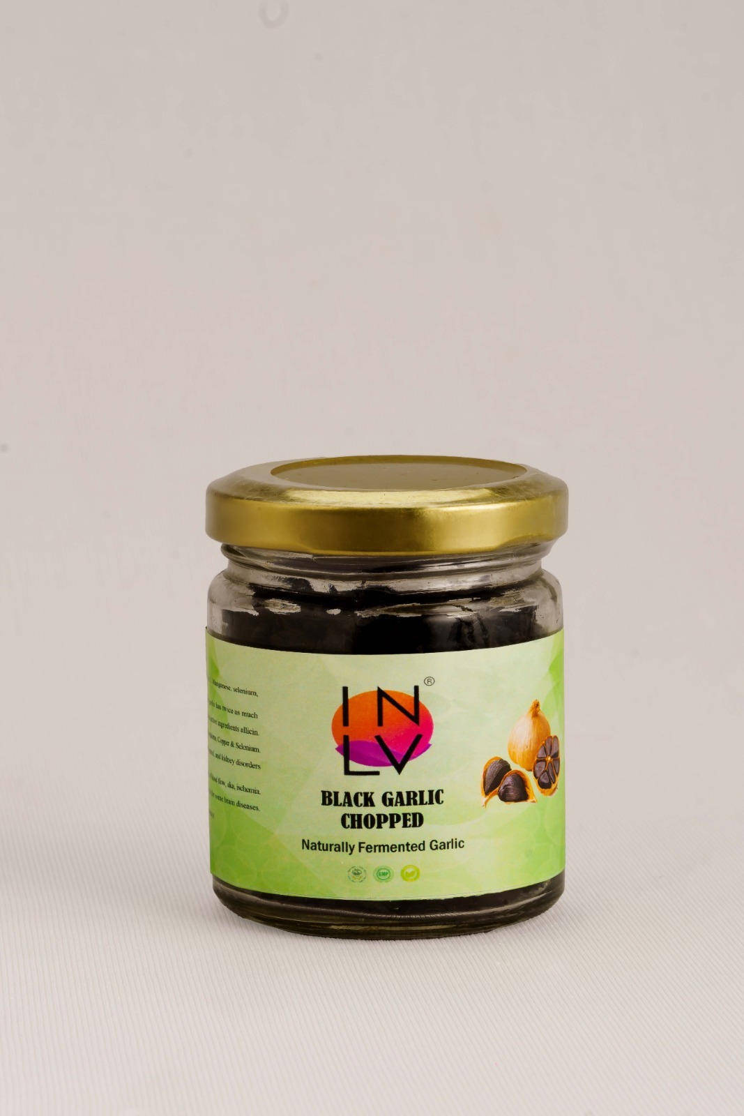 Black Garlic - Pasty Form In Mason Jar, Antioxidant-rich With Chocolate Flavor Base For Immune Support And Inflammation Reduction