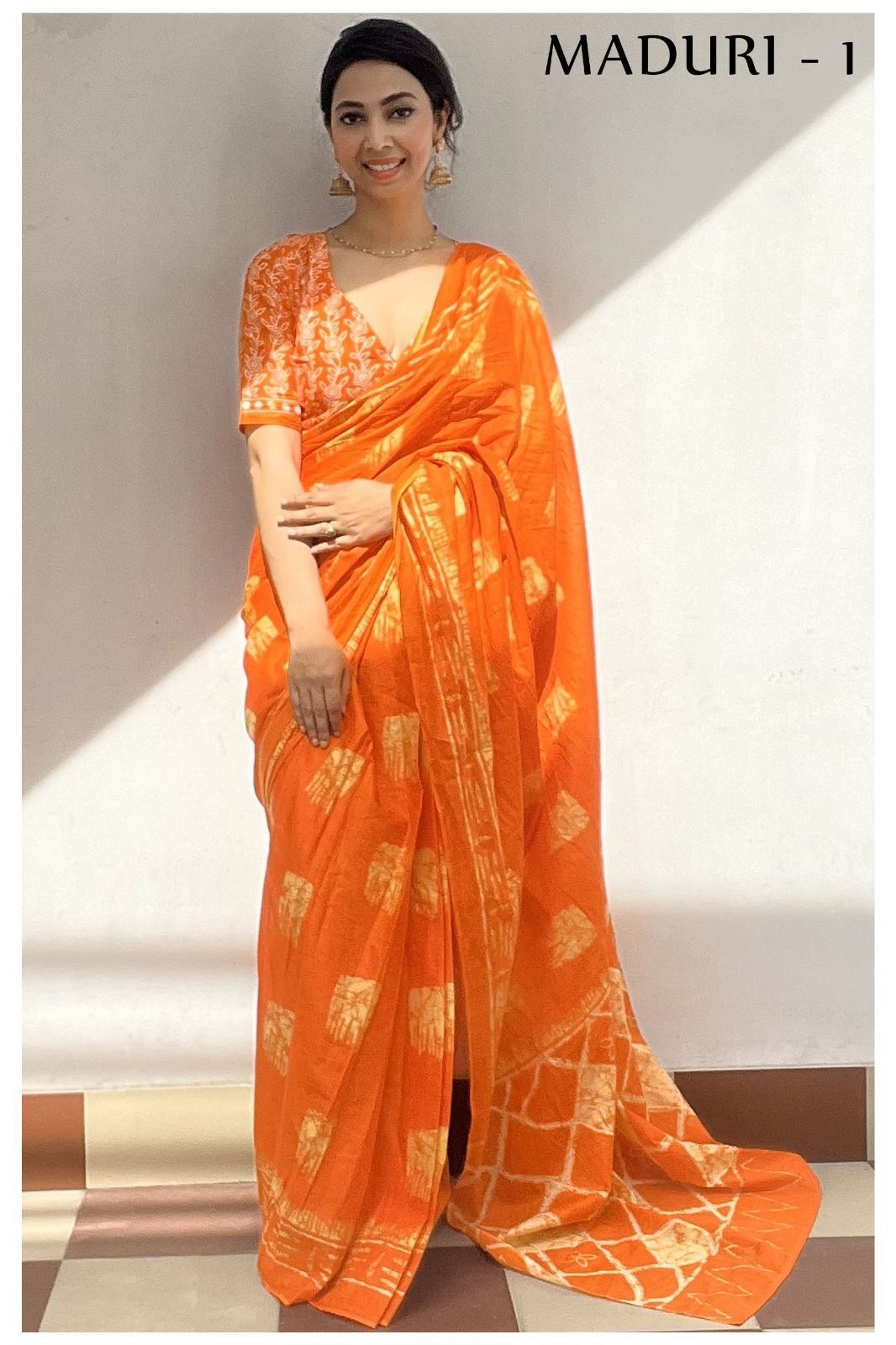 Cotton Saree - Color: As Per Images