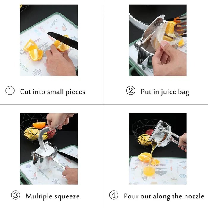 Aluminium Metal Fruit Press Juicer 2127