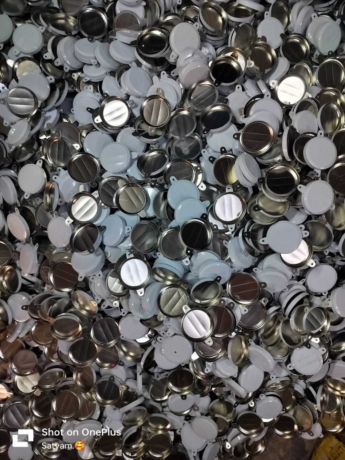 Drum Cap Seals - Color: White
